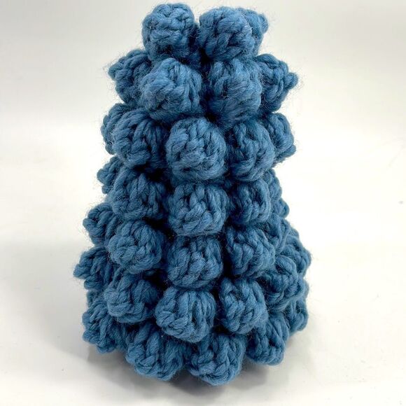 Crochet Christmas Tree winter medium size 7” - Picture 1 of 1